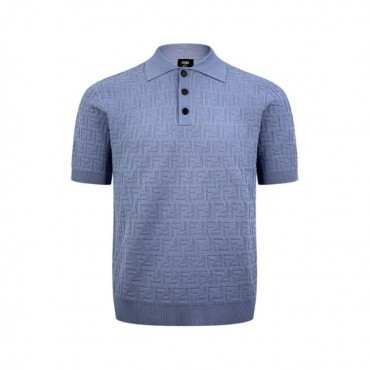펜디 남성 폴로 반팔 티셔츠 - Fendi Mens Polo Tshirt 