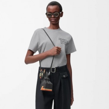 로에베 여성 라운드 반팔티 - Loewe Womens Round Tshirt 