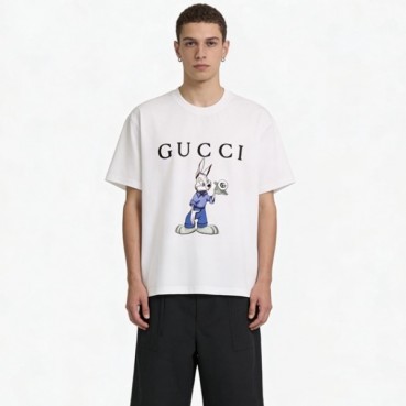 구찌 남성 라운드 반팔티 - Gucci Mens Round Tshirt 