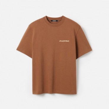 자크뮈스 남성 라운드 반팔티 - Jacquemus Mens Round Tshirt 