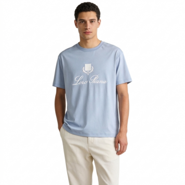 로로피아나 남성 라운드 반팔티 - Loro Piana Mens Round Tshirt 