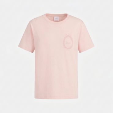 디올 여성 라운드 반팔티 - Dior Womens Round Tshirt 