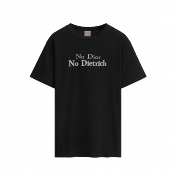 디올 남성 자수 티셔츠 - Dior Mens Tshirt with Embroidery Relaxed Fit 