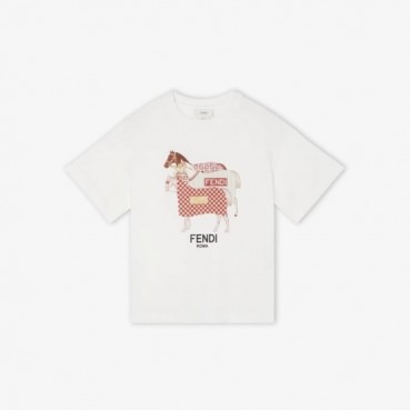펜디 여성 주니어 티셔츠 - Fendi Womens Junior Tshirt 