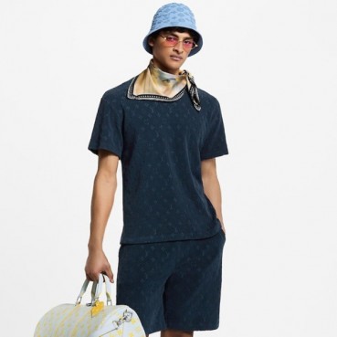루이비통 남성 라운드 반팔티 - Louis vuitton Mens Round Tshirt 