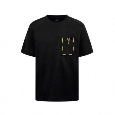 펜디 남성 라운드 반팔 티셔츠 - Fendi Mens Round Tshirt 