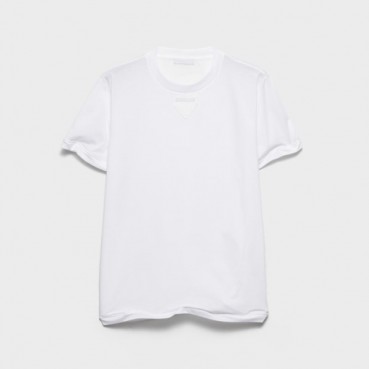 프라다 남성 라운드 반팔티 - Prada Mens Round Tshirt 