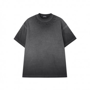 크롬하츠 남성 라운드 반팔티 - Chrom Hearts Mens Round Tshirt 
