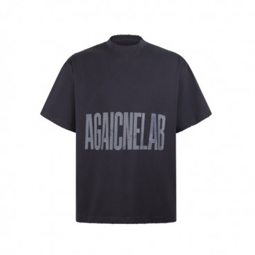 발렌시아가 남성 라운드 반팔 티셔츠 - Balenciaga Mens Round Tshirt 