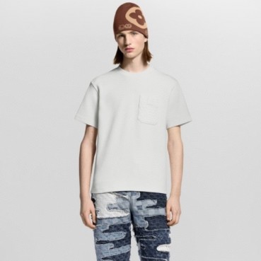 루이비통 남성 라운드 반팔티 - Louis vuitton Mens Round Tshirt 