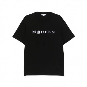 알렉산더 맥퀸 남성 크루넥 반팔티 - Alexander McQueen Mens Round Tshirt 