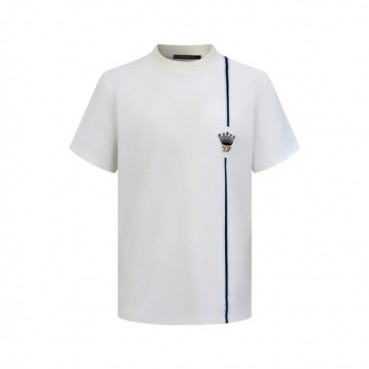 루이비통 남성 라운드 반팔티 - Louis vuitton Mens Round Tshirt 