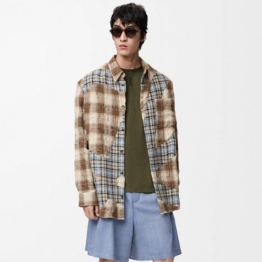 로에베 남성 루즈핏 반팔티 - Loewe Mens Loose Fit Tshirt 