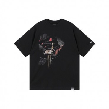 발렌시아가 남성 라운드 반팔 티셔츠 - Balenciaga Mens Round Tshirt 