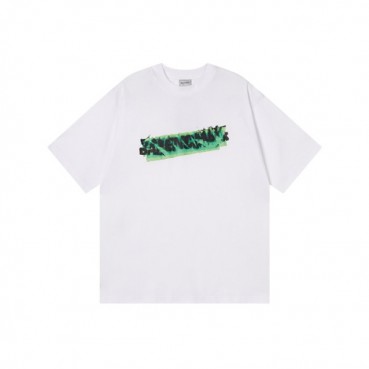 발렌시아가 남성 라운드 반팔 티셔츠 - Balenciaga Mens Round Tshirt 