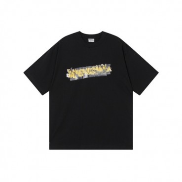 발렌시아가 남성 라운드 반팔 티셔츠 - Balenciaga Mens Round Tshirt 