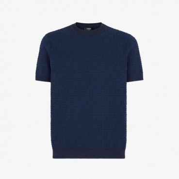 펜디 남성 라운드 반팔 티셔츠 - Fendi Mens Round Tshirt 