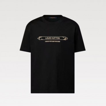 루이비통 남성 라운드 반팔티 - Louis vuitton Mens Round Tshirt 