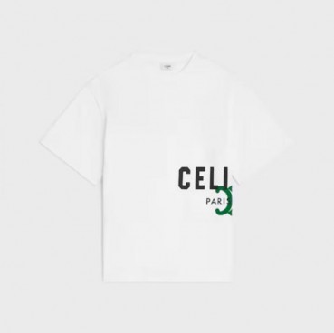 셀린느 남/녀 라운드 발팔티 - Celine Unisex Round Tshirt 