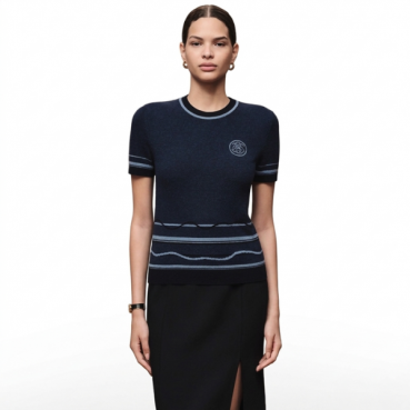 에르메스 여성 크루넥 반팔티 - Hermes Womens Round Tshirt 
