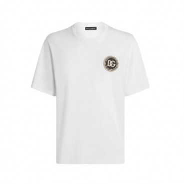 돌체앤가바나 남성 라운드 반팔 티셔츠 - Dolce&Gabbana Mens Round Tshirt 