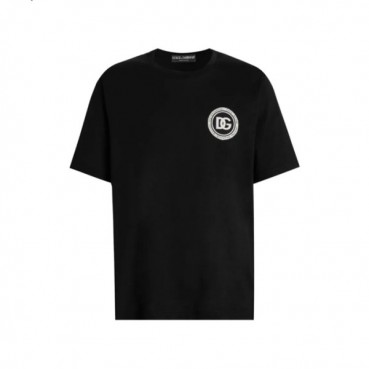 돌체앤가바나 남성 라운드 반팔 티셔츠 - Dolce&Gabbana Mens Round Tshirt 