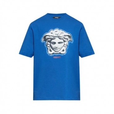 베르사체 남성 반팔 티셔츠 - Versace Mens Round Tshirts 