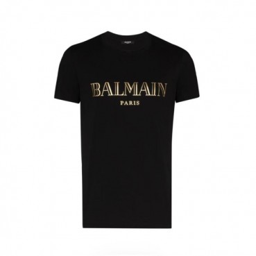 발망 남성 라운드 반팔티 - Balmain Mens Round Tshirt 