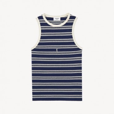 입생로랑 여성 라운드 나시 - Saint Laurent Womens Sleeveless Top 