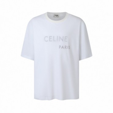 셀린느 남성 반팔 티셔츠 - Celine Mens Round Tshirt 