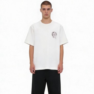 크롬하츠 남성 라운드 반팔티 - Chrom Hearts Mens Round Tshirt 