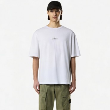 스톤아일랜드 남성 라운드 반팔 티셔츠 - Stone Island Mens Round Tshirt 