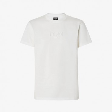 펜디 남성 라운드 반팔 티셔츠 - Fendi Mens Round Tshirt 