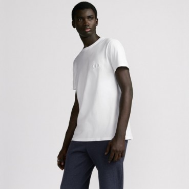 디올 남성 라운드 반팔 티셔츠 - Dior Mens Round Tshirt 
