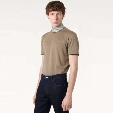 로로피아나 남성 라운드 반팔티 - Loro Piana Mens Round Tshirt 