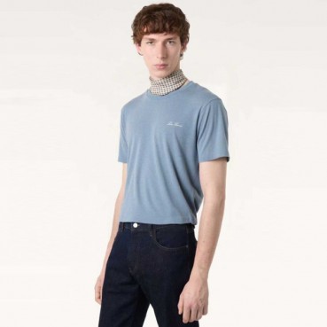 로로피아나 남성 라운드 반팔티 - Loro Piana Mens Round Tshirt 