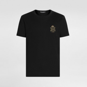 돌체앤가바나 남성 라운드 반팔 티셔츠 - Dolce&Gabbana Mens Round Tshirt 
