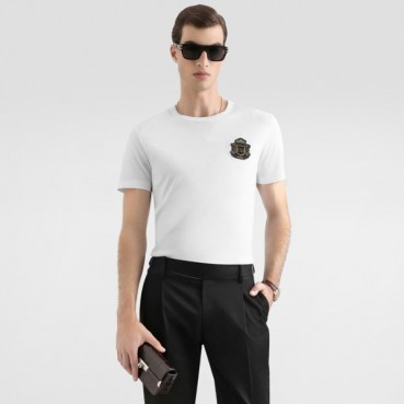 돌체앤가바나 남성 라운드 반팔 티셔츠 - Dolce&Gabbana Mens Round Tshirt 