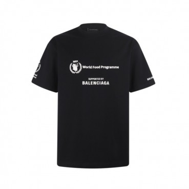 발렌시아가 남성 라운드 반팔 티셔츠 - Balenciaga Mens Round Tshirt 