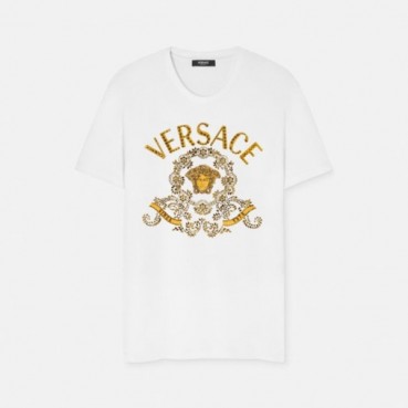 베르사체 남성 반팔 티셔츠 - Versace Mens Round Tshirts 
