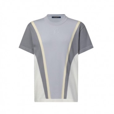 루이비통 남성 라운드 반팔 티셔츠 - Louis vuitton Mens Round Tshirt 