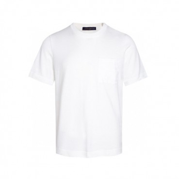 루이비통 남성 라운드 반팔 티셔츠 - Louis vuitton Mens Round Tshirt 