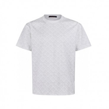 루이비통 남성 라운드 반팔 티셔츠 - Louis vuitton Mens Round Tshirt 