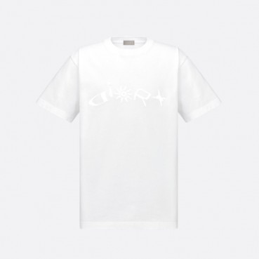 디올 남성 라운드 반팔 티셔츠 - Dior Mens Round Tshirt 
