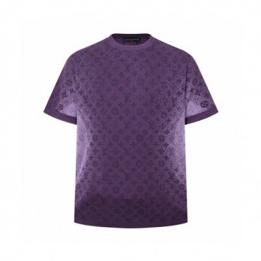 루이비통 남성 라운드 반팔 티셔츠 - Louis vuitton Mens Round Tshirt 
