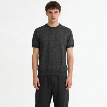 로로피아나 남성 라운드 반팔티 - Loro Piana Mens Round Tshirt 