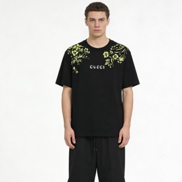 구찌 남성 라운드 반팔티 - Gucci Mens Round Tshirt 