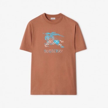 버버리 남성 라운드 반팔 티셔츠 - Burberry Mens Round Tshirt 