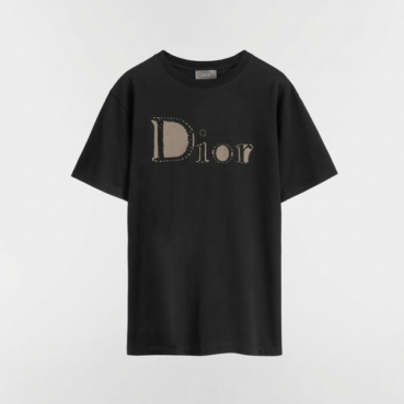 디올 남성 라운드 반팔 티셔츠 - Dior Mens Round Tshirt 