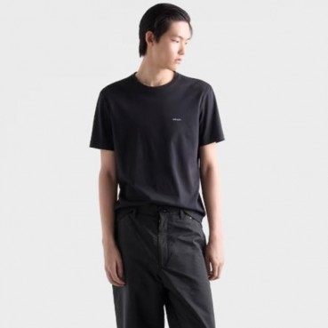 프라다 남성 라운드 반팔티 - Prada Mens Round Tshirt 